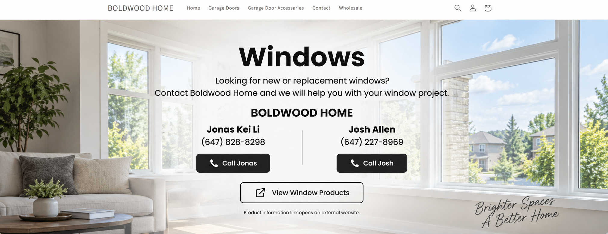 Boldwood Home Windows